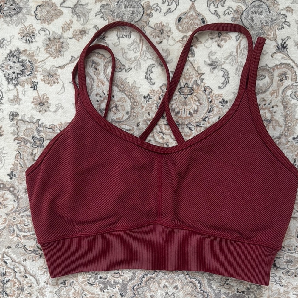 JoyLab Deep Red Sports Bra